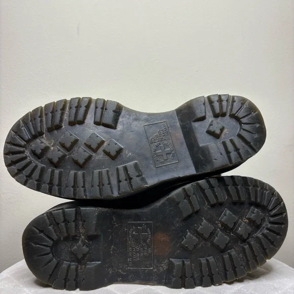 Dr. Martens Jadon Platform Black Smooth Leather Boot Women's Size 6 - Picture 10 of 11